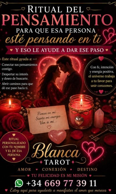 ✨ Ritual del Pensamiento