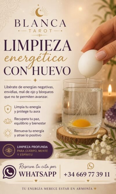 ✨ Ritual de limpieza energética con huevo